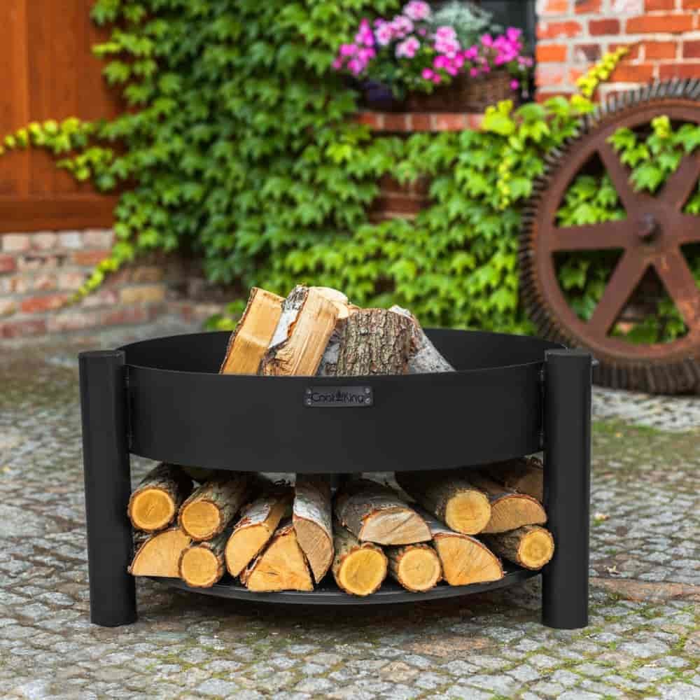 Fire Bowl "MONTANA" 80 cm - made of natural steel-0