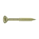 Chipboard screws 6.0 x 240 mm 100 pieces with I-star, countersunk head, partial thread and milling ribs under the head-1