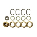 NMC Coupling Set, Screw Set for Solar-Tube ECO, DN16-0