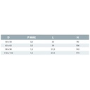 Slide Gate Valve 90 x 90 Adhesive Socket on Both Sides-1