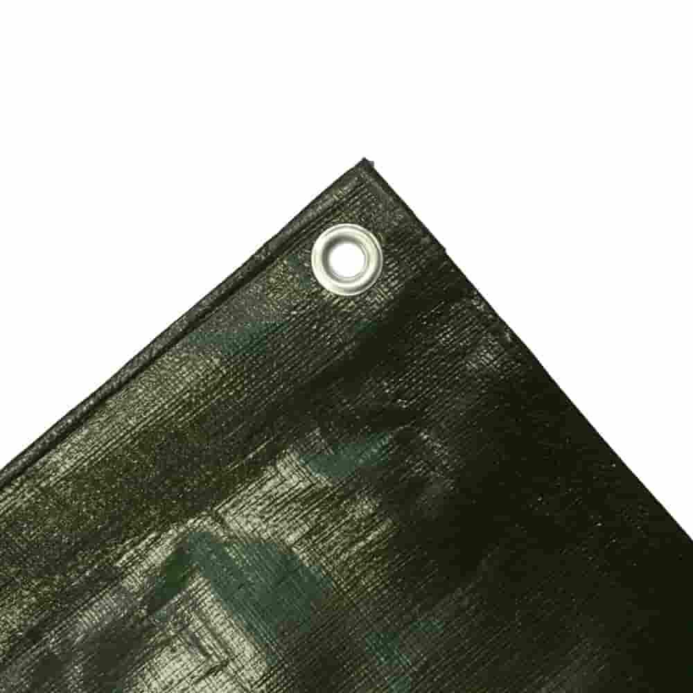 210g/m² Tarpaulin 8x10m green (80m²)-1