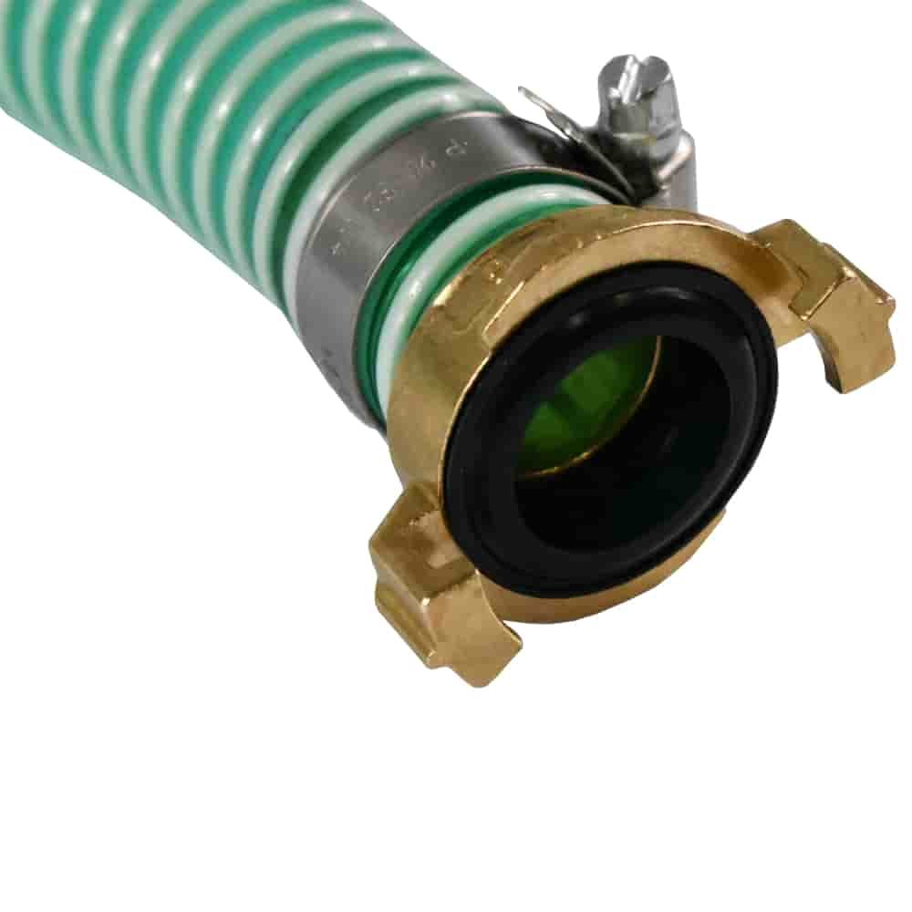 1"/25mm suction and pressure hose with suction basket, check valve and quick coupling 1m-1