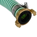 1"/25mm suction and pressure hose with suction basket, check valve and quick coupling 1m-1