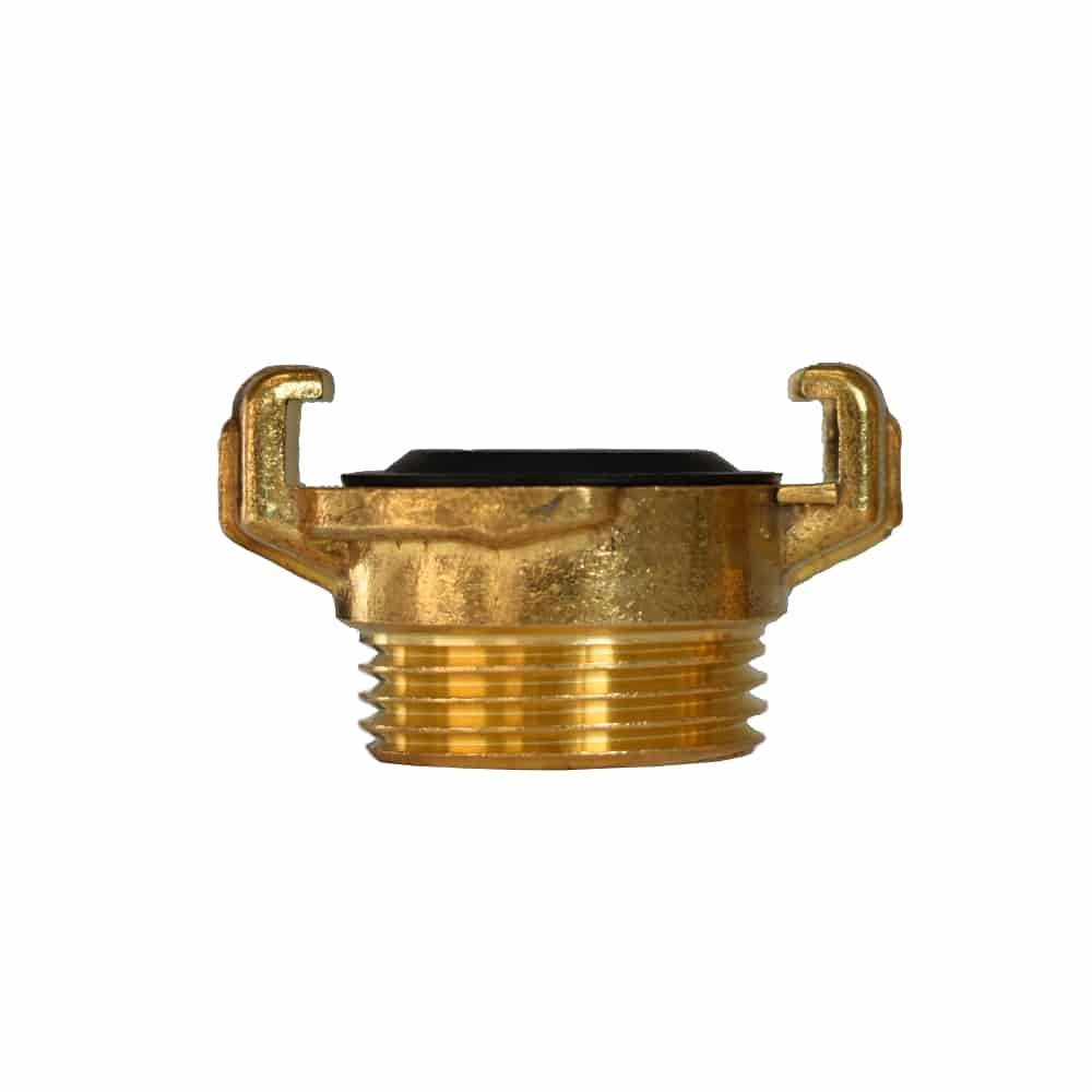 Brass T-Piece 3x1" Female Thread + 3x Brass Threaded Piece 1" Male Thread-1