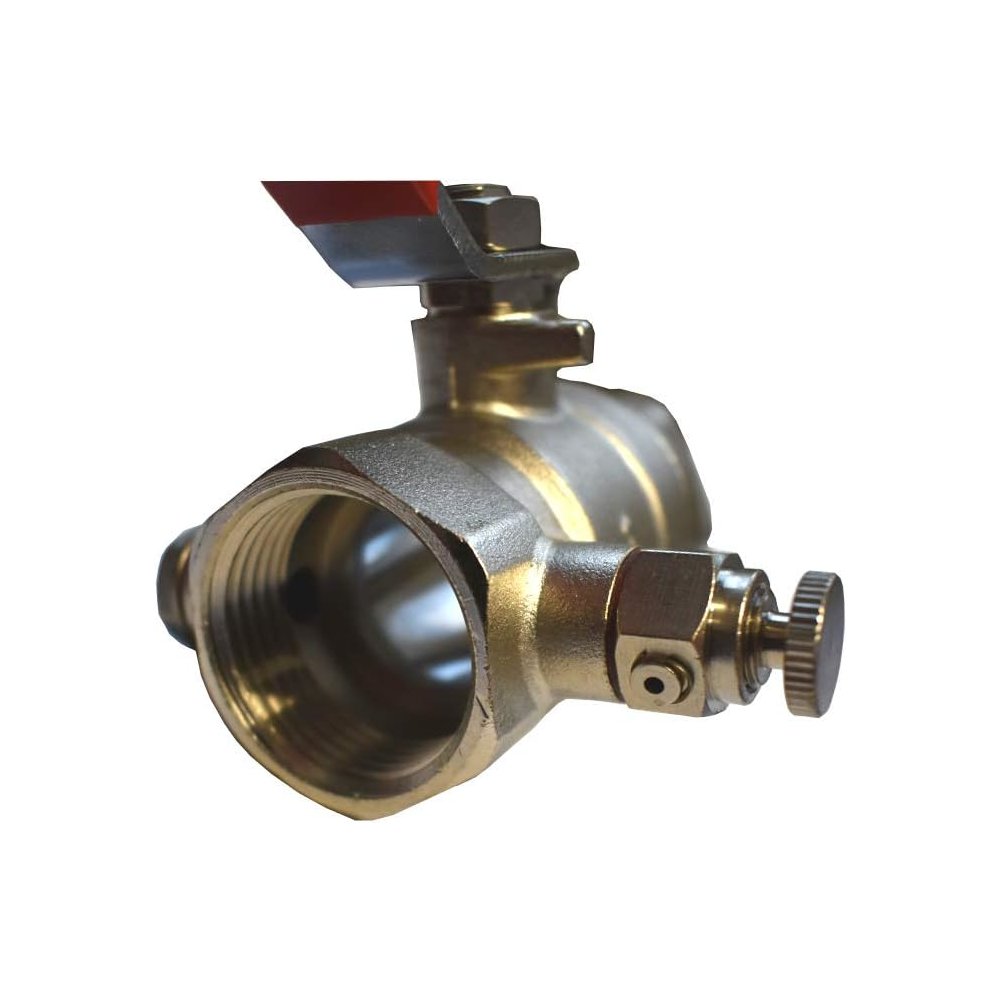 Lever Ball Valve with Drain 1 1/2"-3