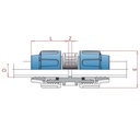 PP PE Pipe Fitting Coupling Sleeve 40 x 40-0