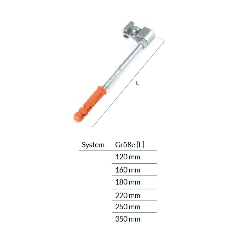 Hook for PVC Bracket (Metal) 120mm-0