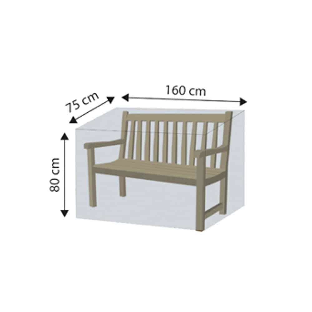 Protective Cover Deluxe Bench, approx. 160x75x80-0