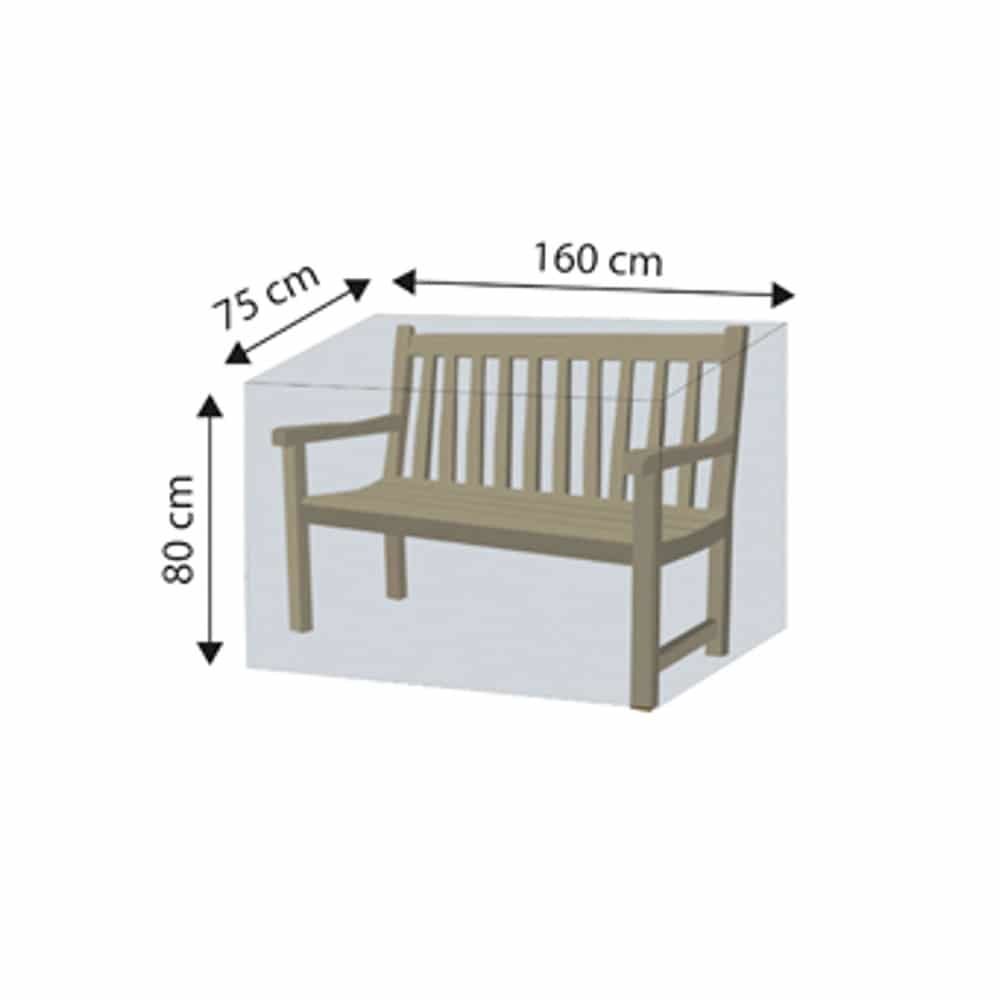 Protective Cover Deluxe Bench, approx. 120x78x80-0