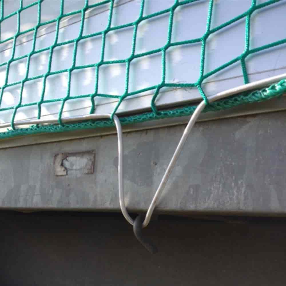 Knotless cover net with elastic rope 2 x 3 m-1