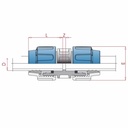 PP PE Pipe Fitting Coupling Sleeve 16 x 16-0