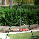 Tripod made of natural steel 180 cm-0