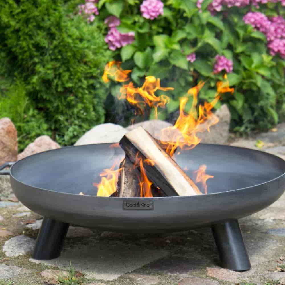 Fire Bowl "BALI" 60 cm - made of natural steel-0