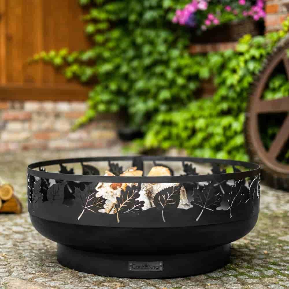 Fire Bowl „TORONTO“ 80 cm - made of natural steel-0