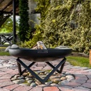 Fire Bowl "SANTIAGO" 80 cm - made of natural steel-1