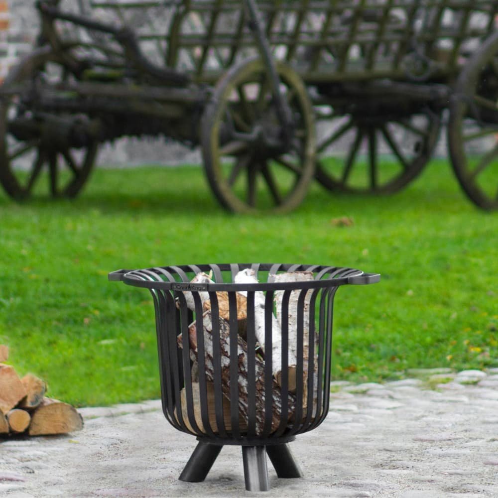 Fire Basket "VERONA" - made of Natural Steel-0