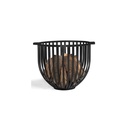 Fire Basket "KATAR" - made of Natural Steel-0