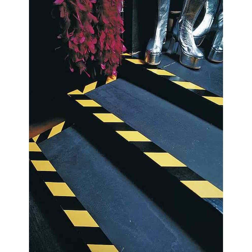 tesa Floor Marking 60760 PVC 50 mm x 33 m (yellow)-1