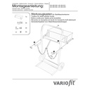 Toolbox for Steel Bottle Carts fk-1300 / 1301-2