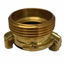 Brass threaded piece 1 1/4" male thread-0