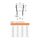 KGEA Branch DN/OD 200/125 45 Degrees-0