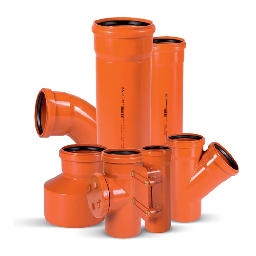 KGUS connection to clayware spigot end DN/OD 200-2