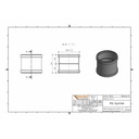 KGMM Double Socket DN/OD 315-1