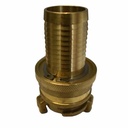 Brass Quick Coupling with Locknut 1 1/4"-0