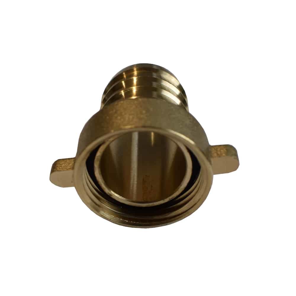 2/3 Hose Fitting Brass 1 1/2" Female Thread - 32 mm-0