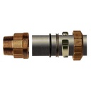 Brass PE Pipe Fitting Coupling IG 20x1/2"-0