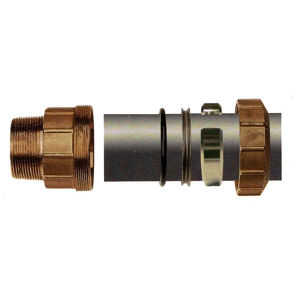 Brass PE Pipe Fitting 90° Elbow IG 32x1"-0