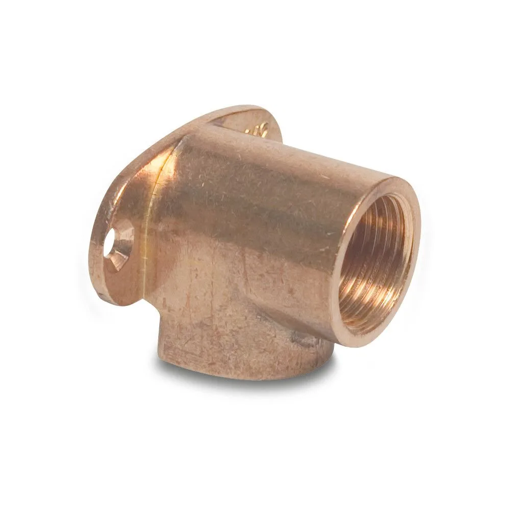 Threaded Fitting Brass Wall Plate 3/4" F x 3/4" F-2