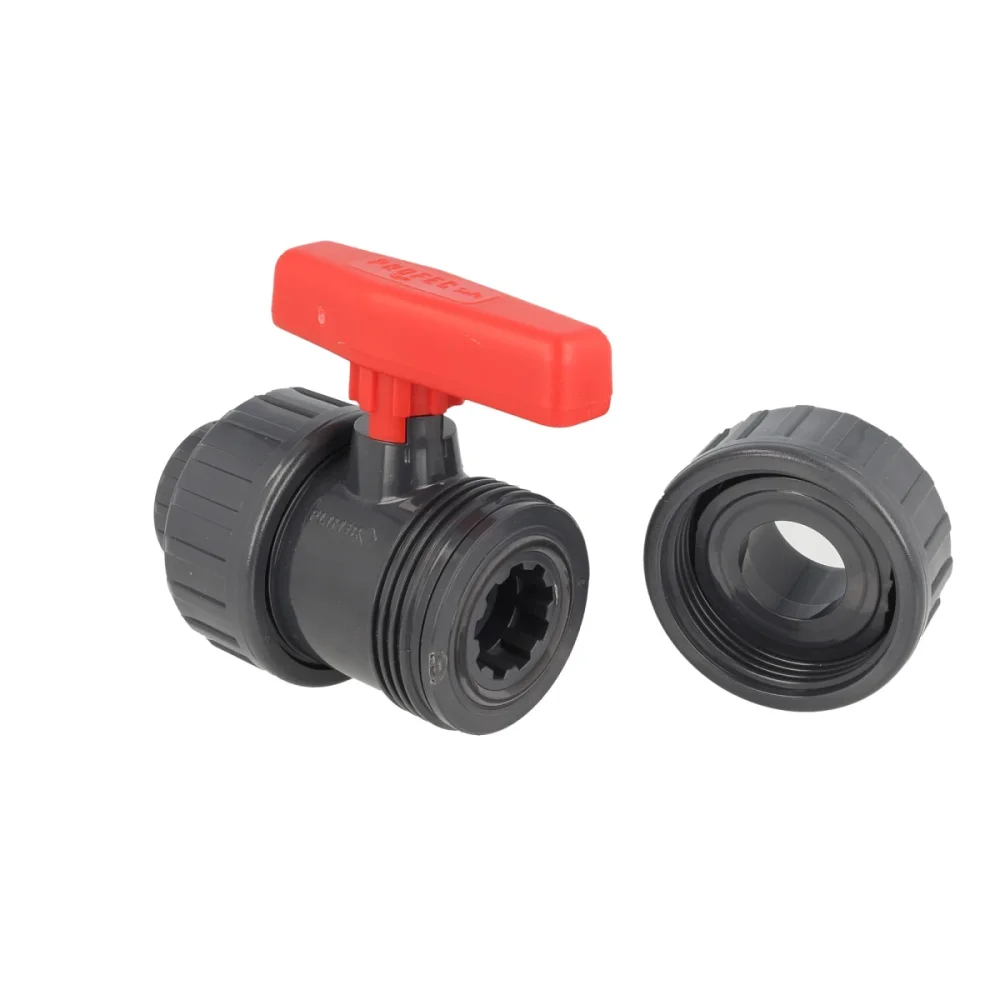 PVC - U Ball Valve Socket 50 mm PN16-1