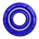 blue IBC nut with internal thread S60 x 1" IG-1