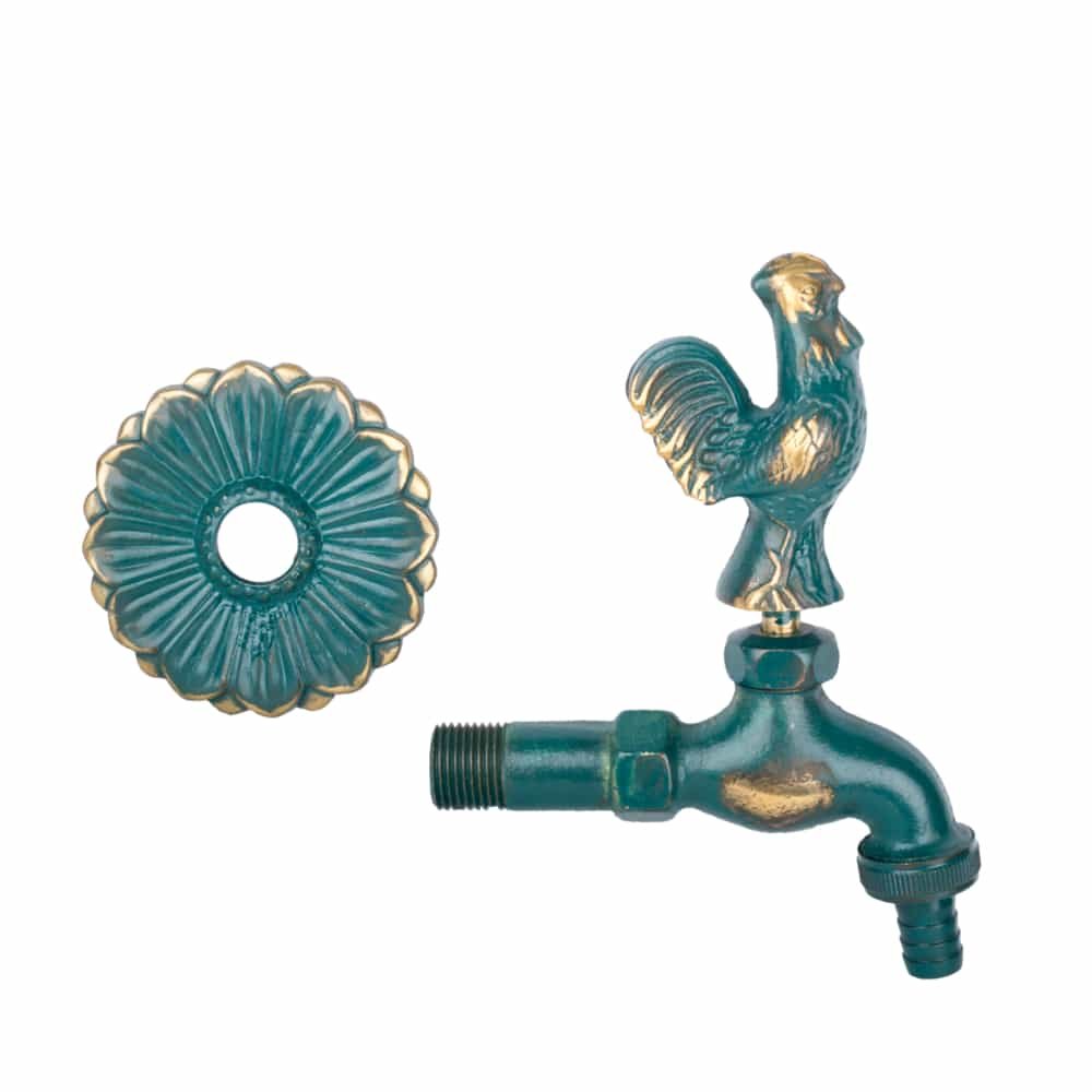 Nostalgia Outlet Valve Tap Patinated 1/2"-1