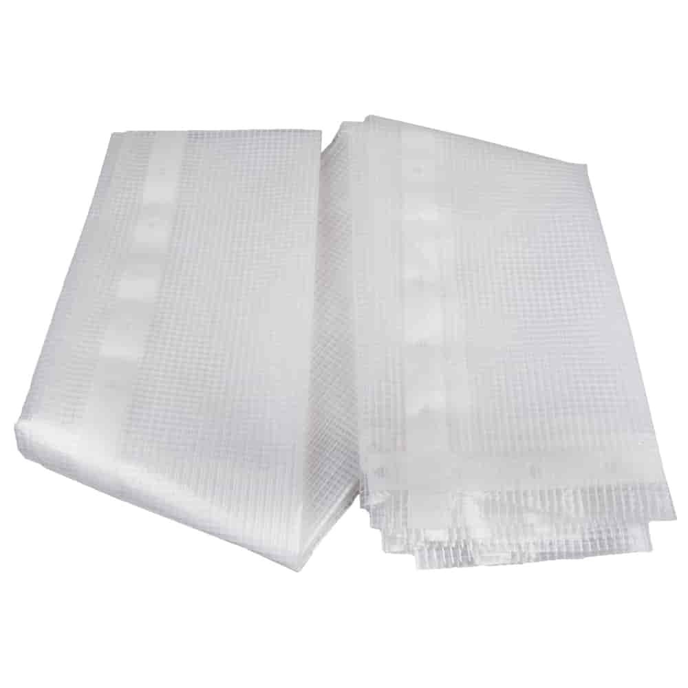 Grid Foils - Transparent Cover Tarpaulin 3 x 4 (12m²)-2