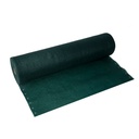 Wind and privacy protection net including fastening material 1.2 m width x 10 meters green cord-1