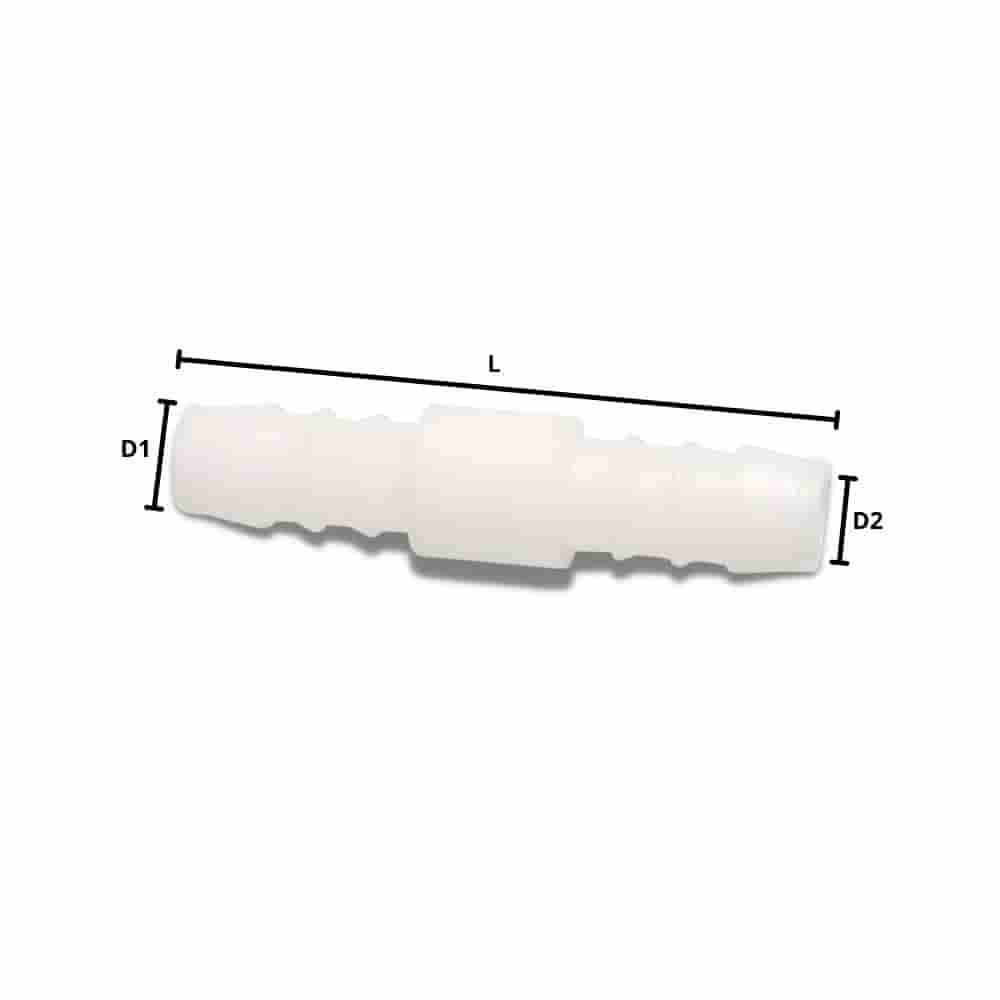 Hose Connector Plastic Nozzle 5 mm-0