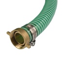 1"/25mm Suction + Pressure Hose with 1" Male Hose Tail + 1" Female 2/3 Coupling 1m-1