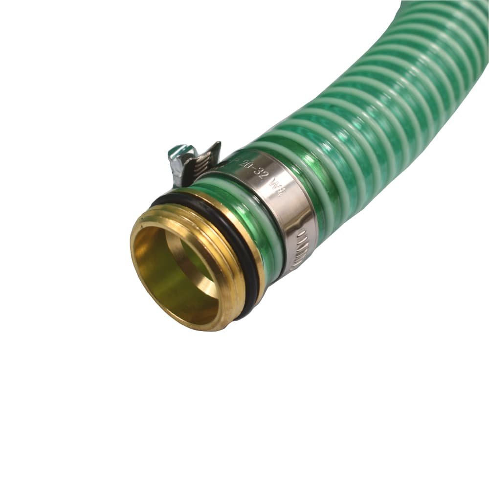 1"/25mm Suction + Pressure Hose with 1" Male Hose Tail + 1" Female 2/3 Union 15m-0