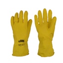 Industrial Gloves Latex Rubber Size L/9 Yellow