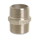 Threaded Fitting Stainless Steel Double Nipple 1 1/2" M