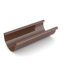 Rain Gutter 2m Brown System 125