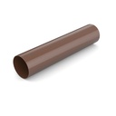 Downpipe 2m brown System 63