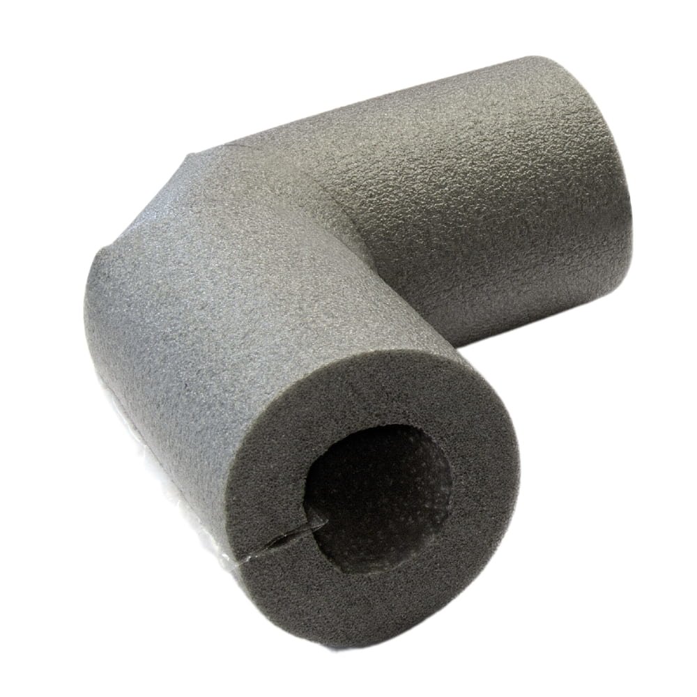 Elbow, self-adhesive Ø 12/15 mm x 25 mm Insulation