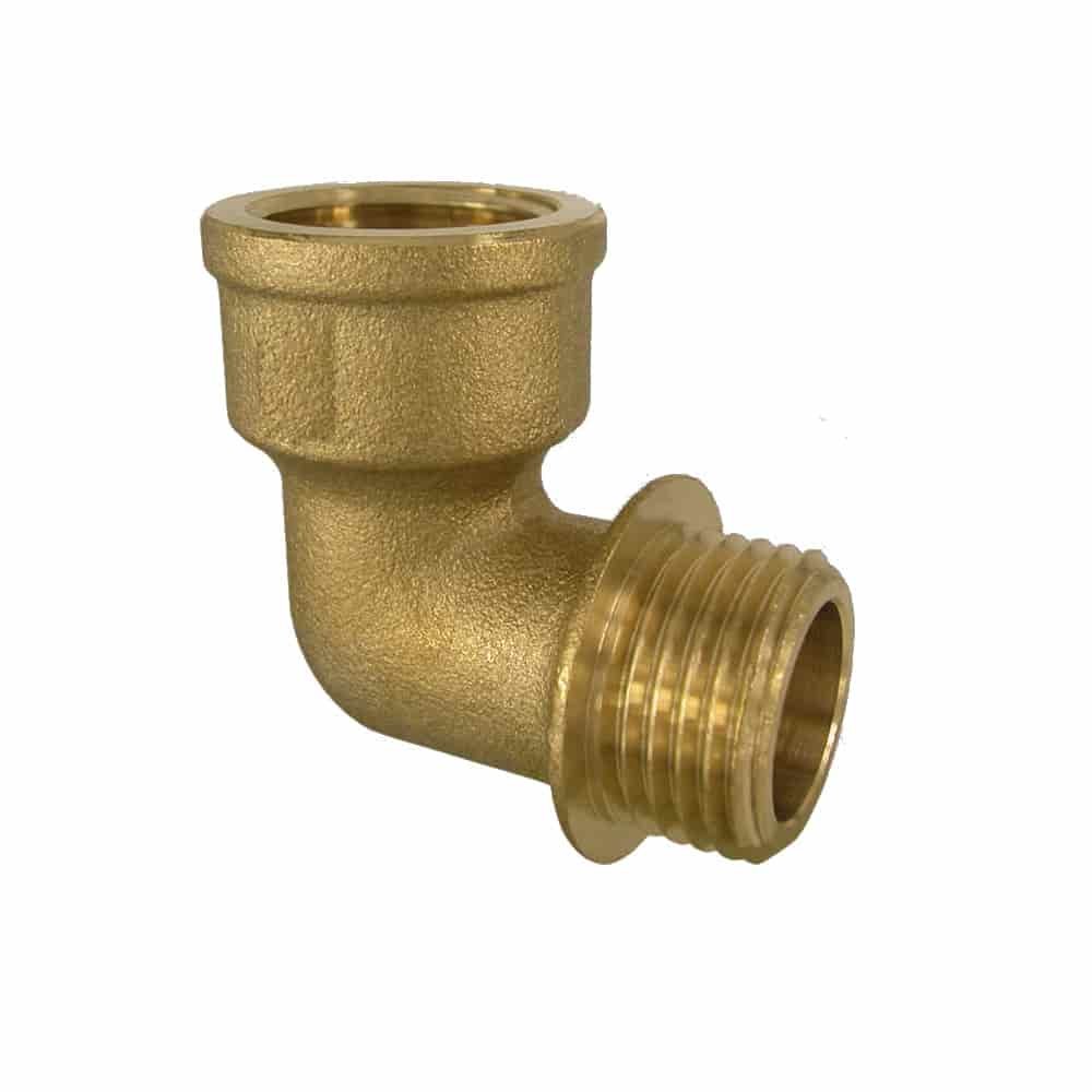 Threaded Fitting Brass Elbow 90° 1" Female x 1" Male