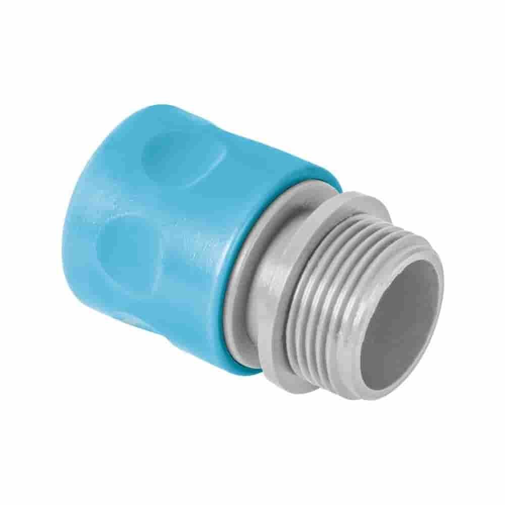 Quick connector 3/4' with external thread - IDEAL™ flow-through