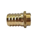 Hose Connector Brass 3/4" Male Thread - 13 mm