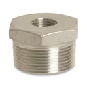 Threaded Fitting Stainless Steel Reducer 3/4" M x 1/2" F