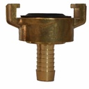 Brass Coupling with Rotatable Nozzle 1/2" Inch